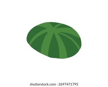 Ilustração de fatias de picles vegetais de pepino