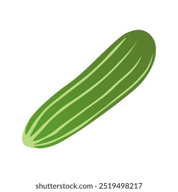 ícone de legumes de pepino ilustração vetorial