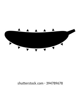 Cucumber. Vegetables icon. Vector illustration.