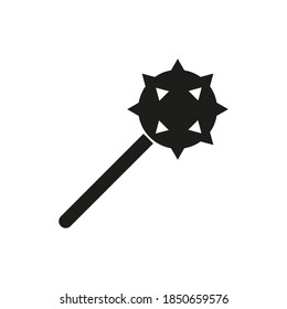 cudgel icon element of weapon icon for mobile concept and web apps. Thin line cudgel icon can be used for web and mobile. Premium icon on white background.