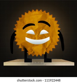 cue label background. vector design