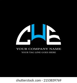 CUE letter logo creative design with vector graphic