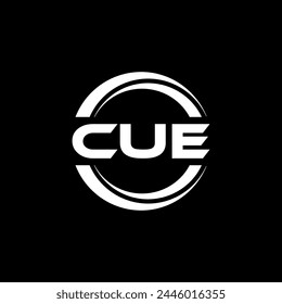 CUE Letter Logo Design, Inspiration for a Unique Identity. Modern Elegance and Creative Design. Watermark Your Success with the Striking this Logo.