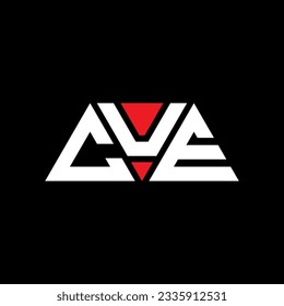 CUE Dreieck-Buchstaben Logo Design mit Dreieck Form. CUE Dreieck Logo Design Monogramm. CUE Dreieck-Vektorlogo-Vorlage mit roter Farbe. CUE dreieckiges Logo Einfach, elegant und luxuriös.