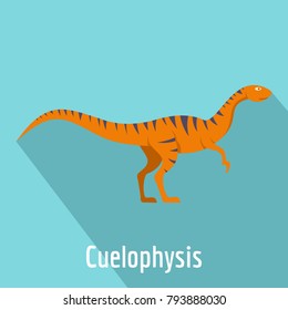 Cuelophysis icon. Flat illustration of cuelophysis vector icon for web.