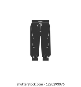 cuffed jeans icon. Element of jeans icon for mobile concept and web apps. Glyph cuffed jeans icon can be used for web and mobile