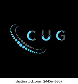 CUG letter logo abstract design. CUG unique design. CUG.
