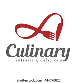 Culinary Emblem, Vector Logo Design For Restaurant