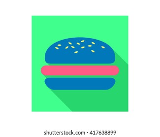 culinary food fast food junk food hamburger burger pop image vector