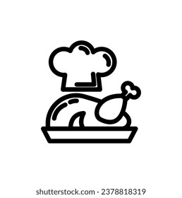 culinary icon or logo design isolated sign symbol vector illustration - High quality black outline style vector icon collection. Icon Design