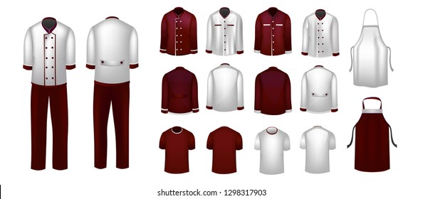 Download Restaurant Uniform Mockup High Res Stock Images Shutterstock