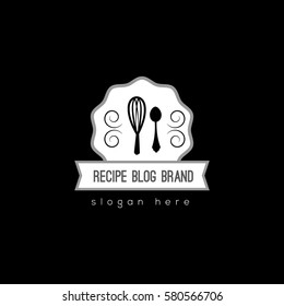 Culinary vector logo design template. Gourmet or Chef sign, symbol (icon, label)