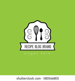 Culinary vector logo design template. Gourmet or Chef sign, symbol (icon, label)