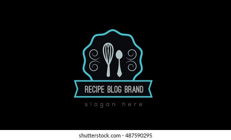 Culinary vector logo template