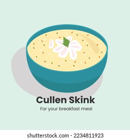 Cullen skink food, delicious fish soup.