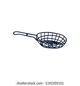 cullender kitchen utensil doodle art