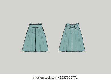 Culottes are an item of clothing worn on the lower half of the body. The term can refer to either split skirts.