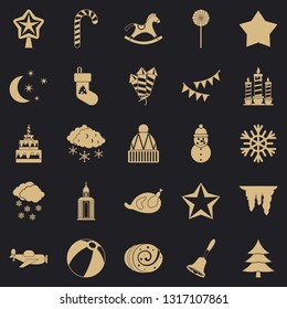 Cult icons set. Simple set of 25 cult vector icons for web for any design