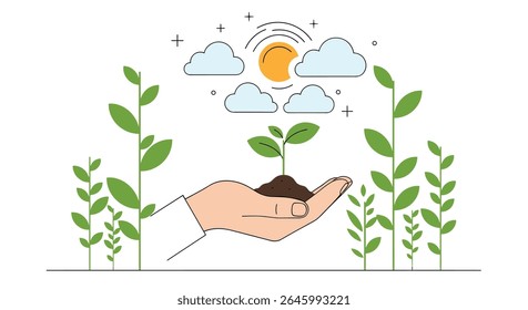 Cultivando o crescimento Um guia para a vida florescente e verde