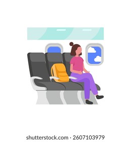 Cultural Exploration Journey Flat Vector Illustration