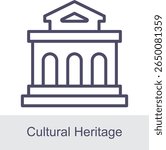 Cultural Heritage Element For Design Graphic
