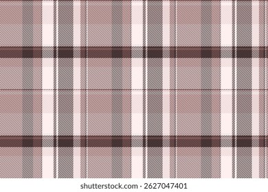Cultural seamless background tartan, expressive vector pattern textile. Variation texture plaid fabric check in sea shell and red colors palette.