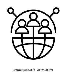 Cultural Sensitivity Icon Element for Design