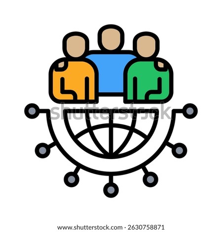 Cultural Sensitivity Icon Element for Design