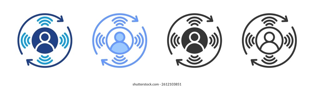 Cultural Sensitivity icon set multiple style collection