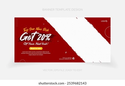 A culturally-inspired takeout menu template perfect for ethnic restaurants. With vibrant colors and traditional motifs, this template allows restaurants to effectively showcase signature dishes for ta
