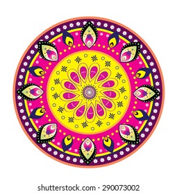Culture Art Ornament Icon (vector)