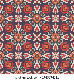 Culture beauty pattern. Outline hand drawn illustration of Culture beauty vector pattern for web design