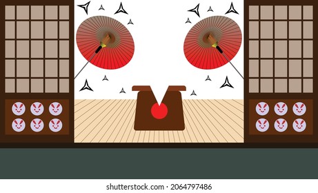 Culture day Japan vector background, copy space area. Suitable to be placed on content with that theme