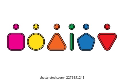 diversidad cultural, diversidad social, inclusión y diversidad infografía, logotipo de la familia de las personas, símbolo del asociado de línea de equipo, elemento de diseño de calidad, ilustración vectorial logotipo humano para sitio web