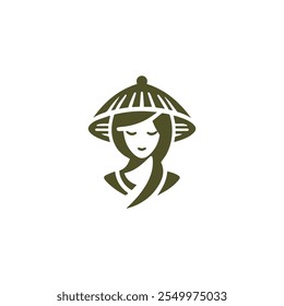 culture indonesian lady logo for sale.