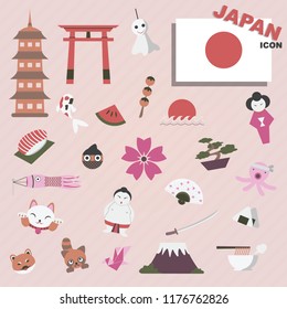 Culture Of Japan Icon - Vector