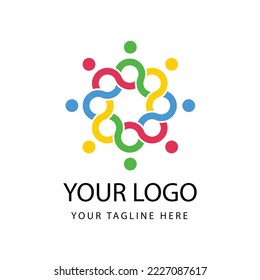 culture logo design template vector