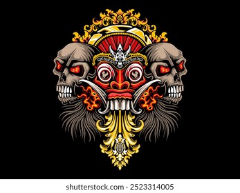 Culture Mask Vector Illustration Design