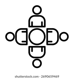 Kultur Einfaches Symbol Vektorgrafik-Konzept