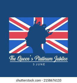 Culture vector background illustration. International day for banner, backdrop, poster, merchandise, cover. Eps 10. The Queen Platinum Jubilee day svg