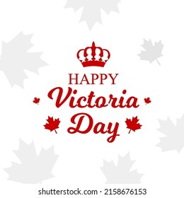 Culture vector background illustration. International day for banner, backdrop, poster, merchandise, cover. Eps 10. Victoria day.