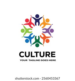 Culture Vector Logo Template Design
