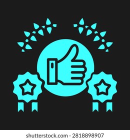 Cum Laude trendy blue vector illustration in flat style beautiful background.eps