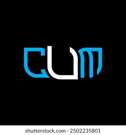 CUM logo design, CUM simple and modern logo. CUM luxurious alphabet design  