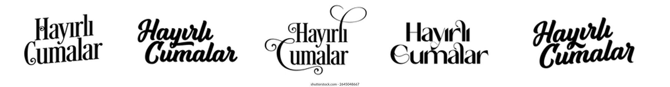 hayırlı cumalar. cumanız mübarek olsun. cumamız mübarek olsun. müslümanların kutsal günü cuma. cuma tebriği. post. Islamic day celebration text. Translation: blessed friday.