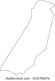 cumberland county map in state of Virginia