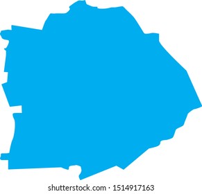 cumberland County map in Tennessee state