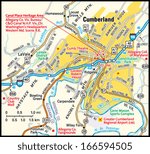 Cumberland, Maryland area map