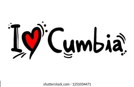 Cumbia music style love