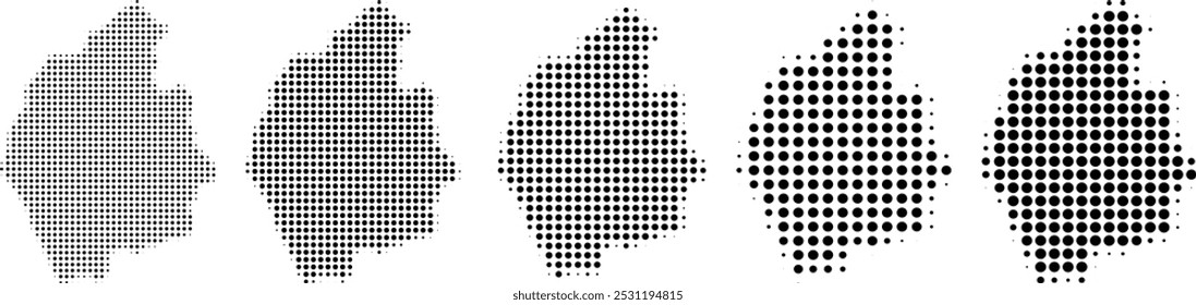 Cumbria Map halftone in different sizes.eps
